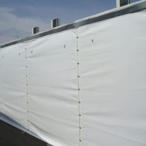 Тент від дощу, снігу, сонця 4 * 3,2 Щільність 510 г/м2, білий - Tent.Ua