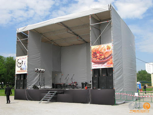 Тенти для подіумів, сцен, виготовлення - Tent.Ua