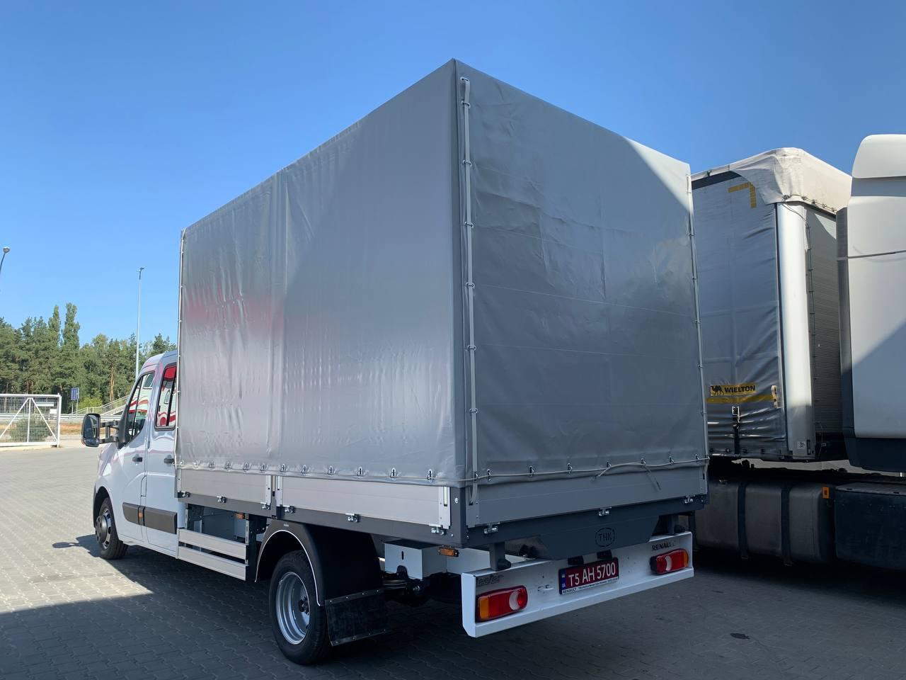 Тентова ПВХ тканина сіра щільність 650 /м2, Корея - Tent.Ua - Зображення 2
