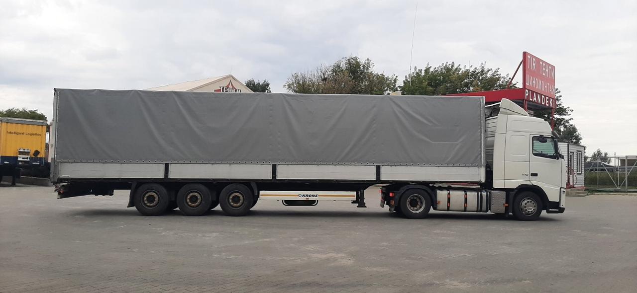 Тентова ПВХ тканина сіра щільність 650 /м2, Корея - Tent.Ua - Зображення 5