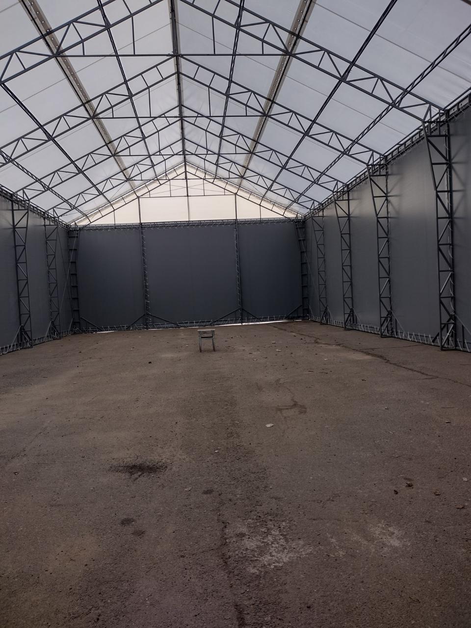 Тентова ПВХ тканина сіра щільність 650 /м2, Корея - Tent.Ua - Зображення 8
