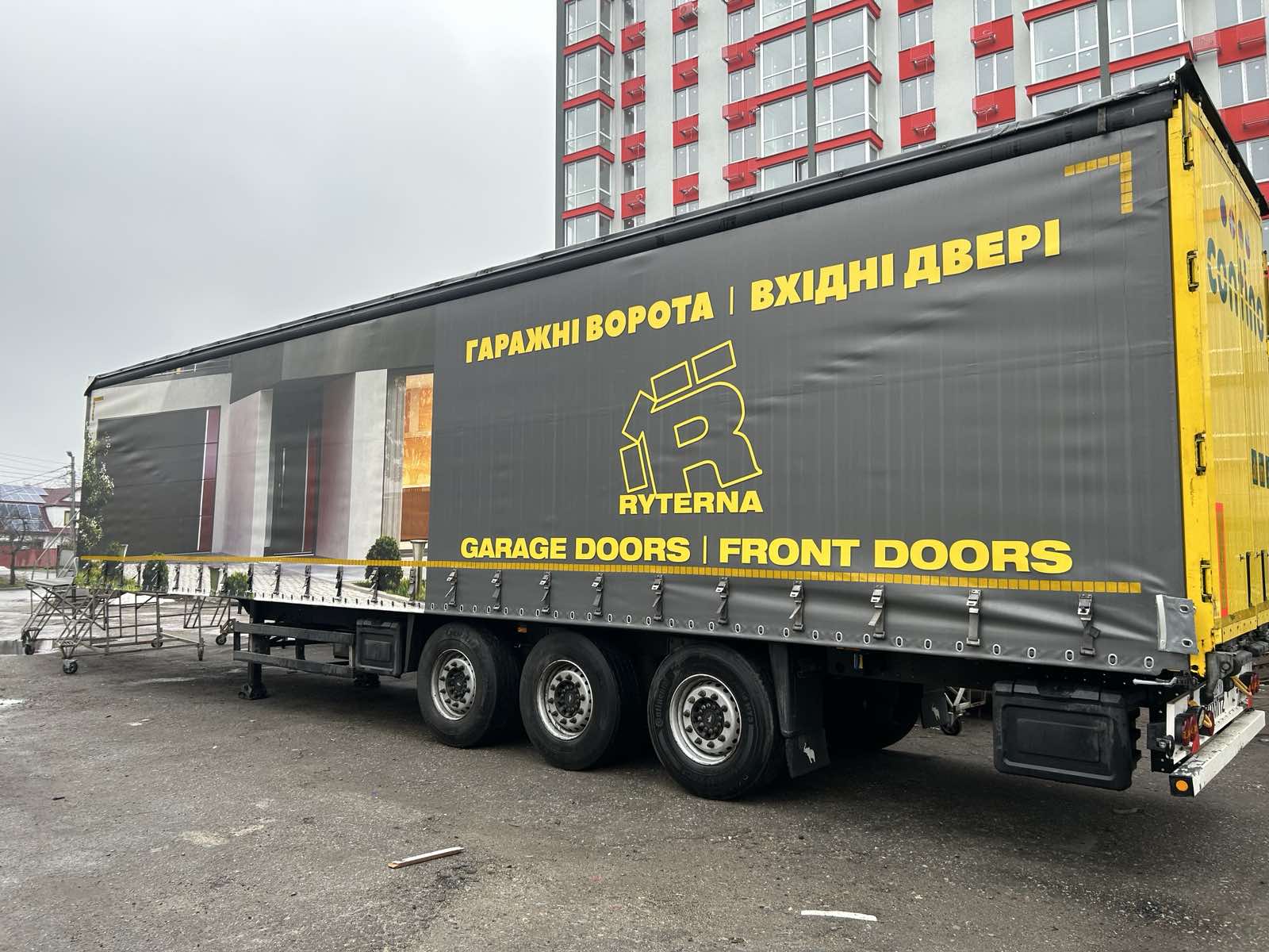 переробка тенту під мито